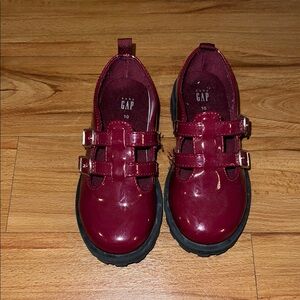 GAP Red Dress Shoes with Chunky Platform Sole
